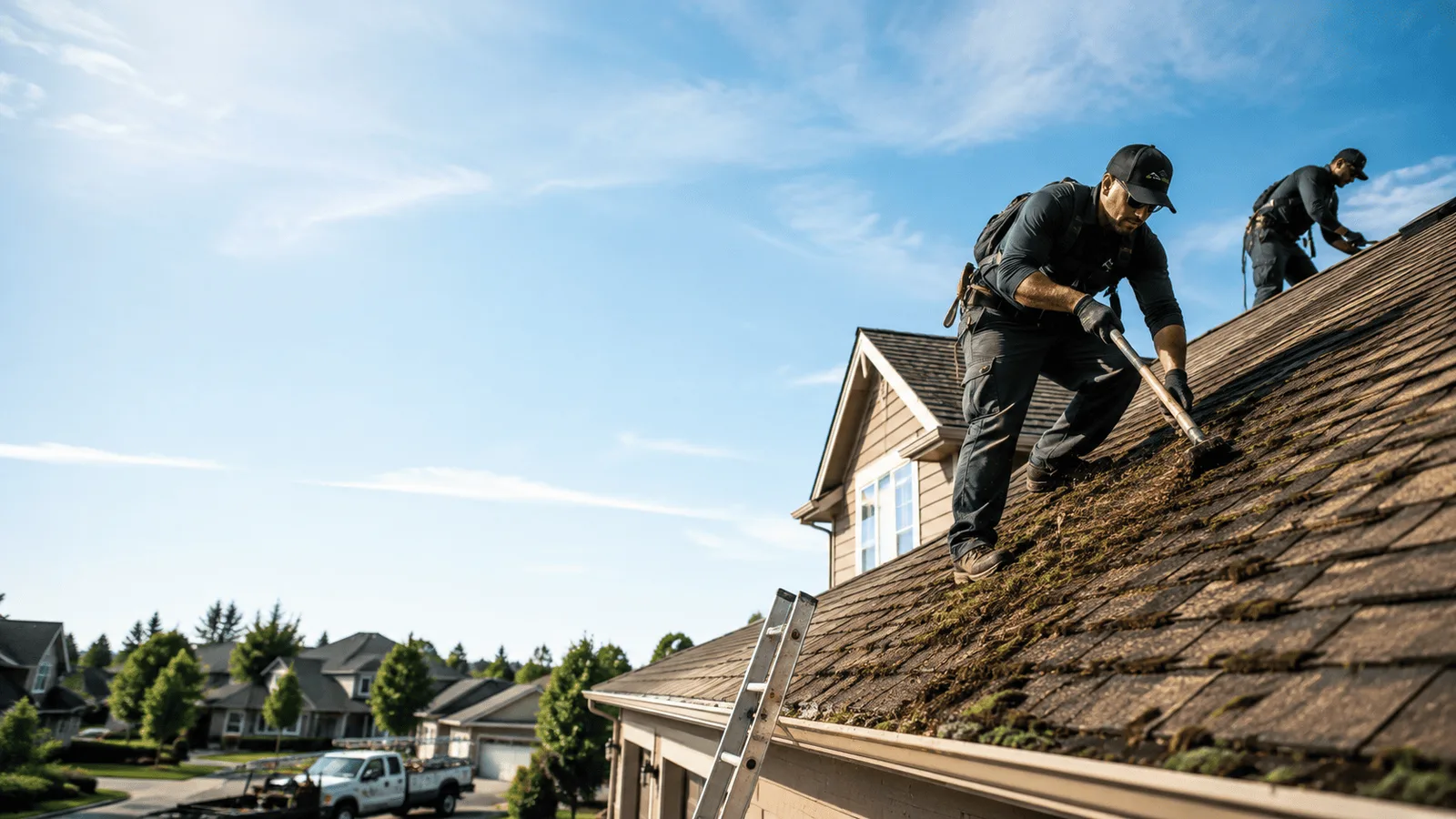 Roof Moss Removal in Barnstable, MA near me